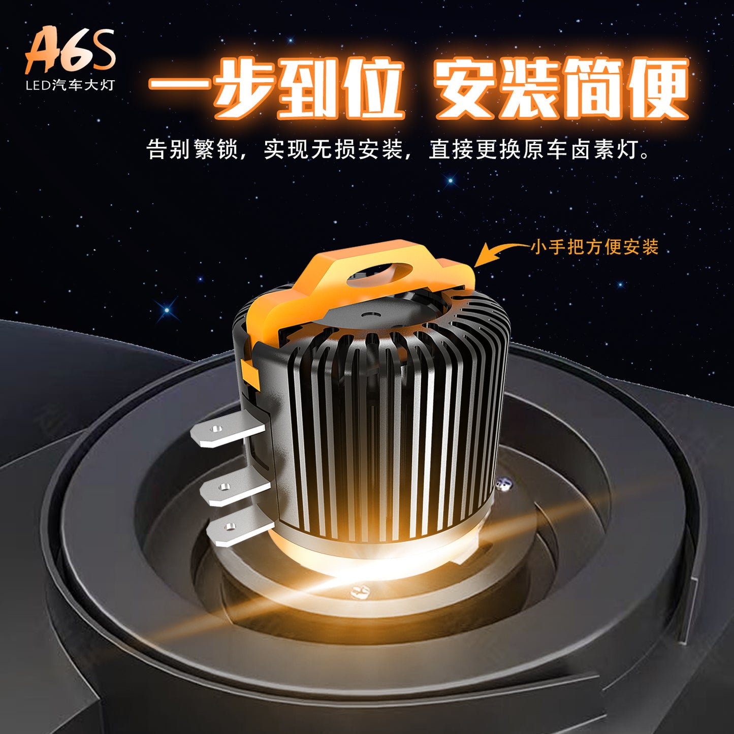 New Style High Bright 12V H15 Golf Headlight